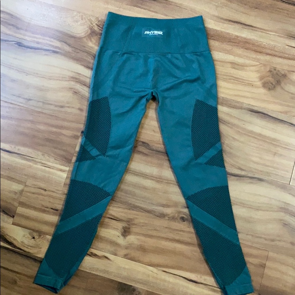 Physiq Apparel Enlighten Seamless Leggings Green Women’s Size Small - Picture 14 of 15